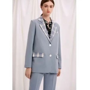 Blue Frankie Blazer - Petite Studio